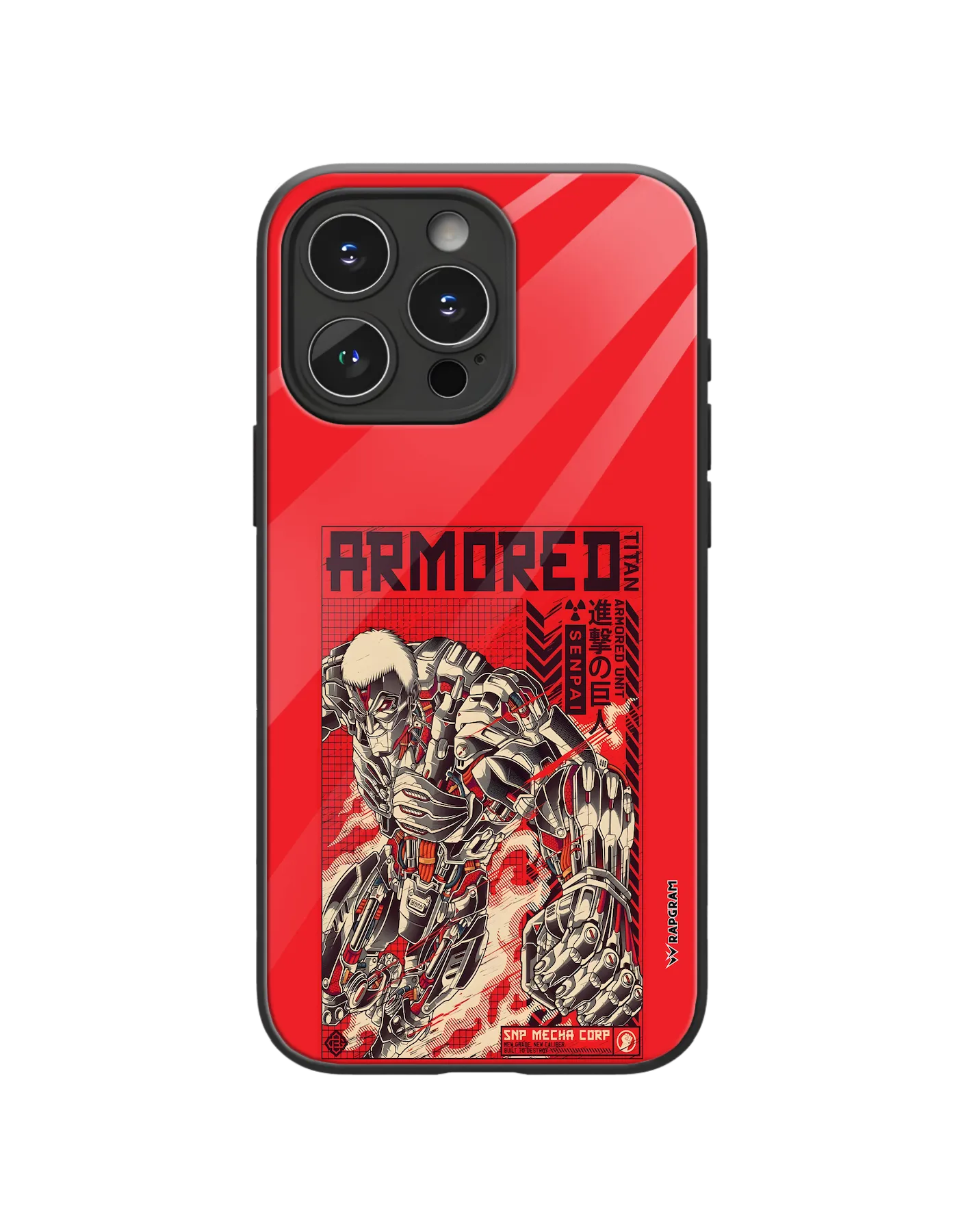 Armored Titan Glass Case