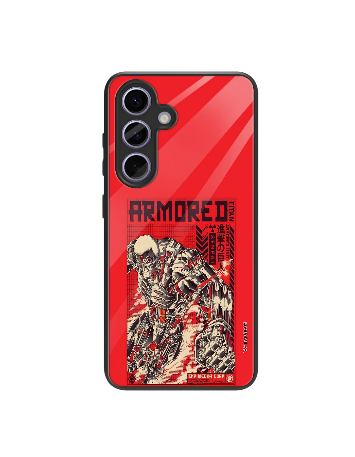 Armored Titan Glass Case