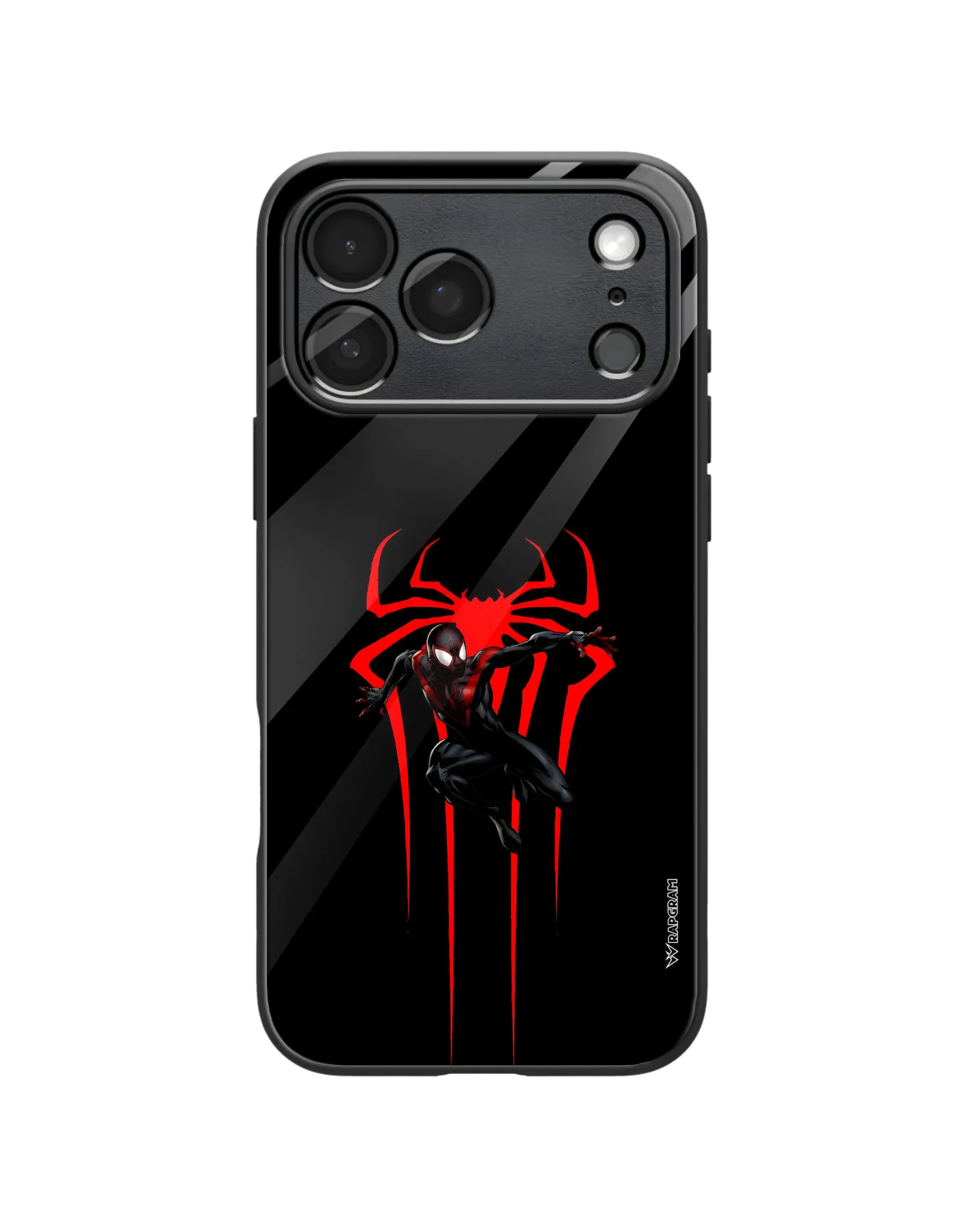 Miles Red Glass Case