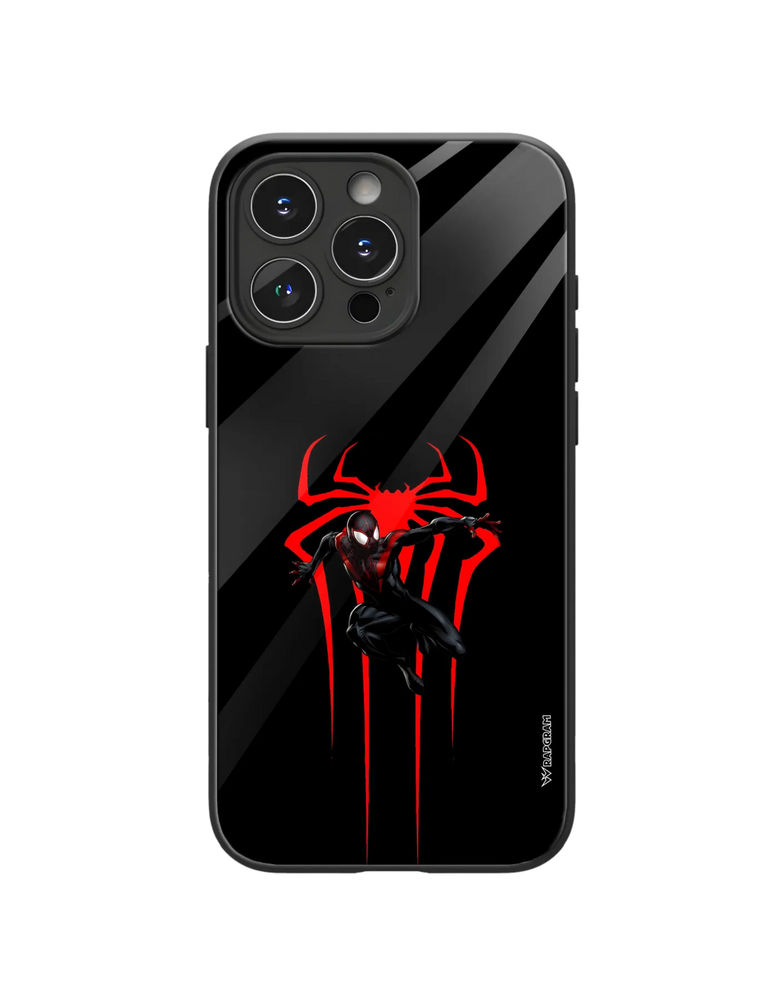 Miles Red Glass Case