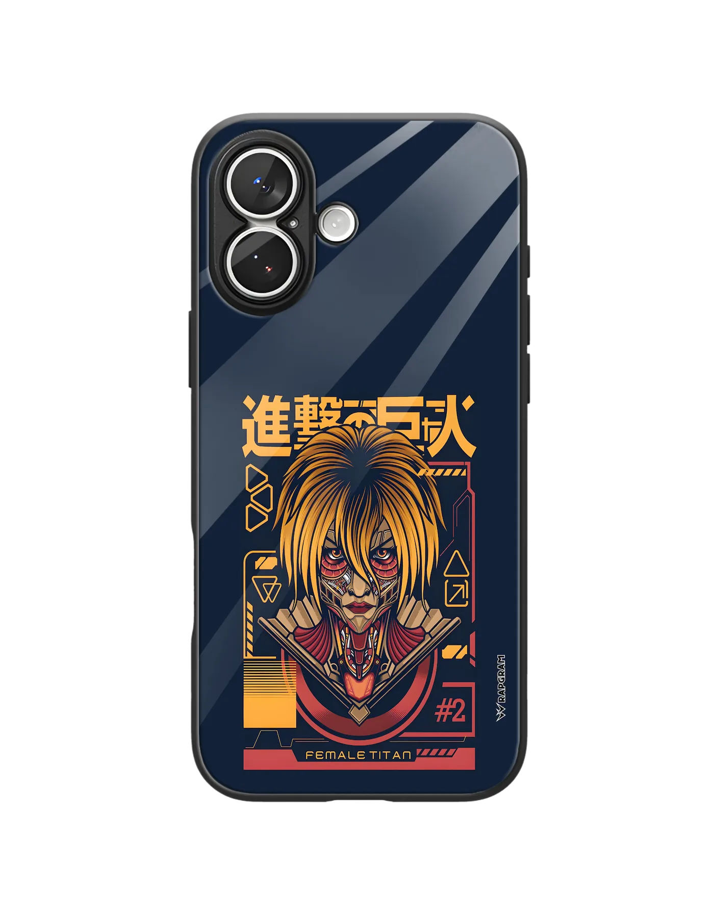 Female Titan Glass Case