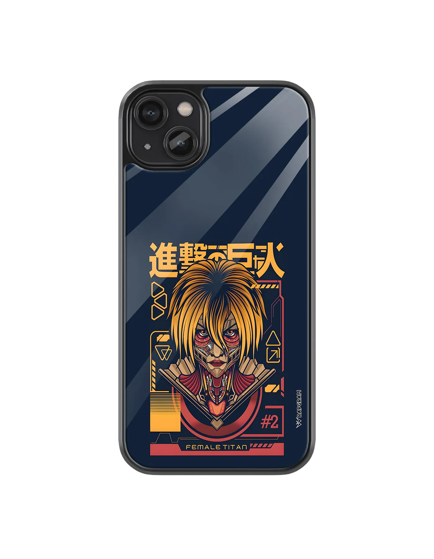 Female Titan Glass Case