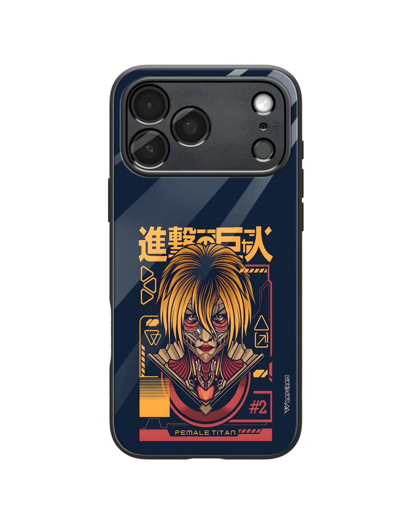 Female Titan Glass Case