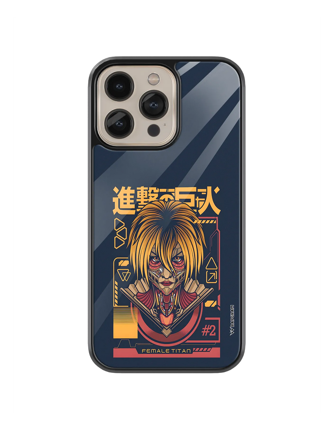 Female Titan Glass Case