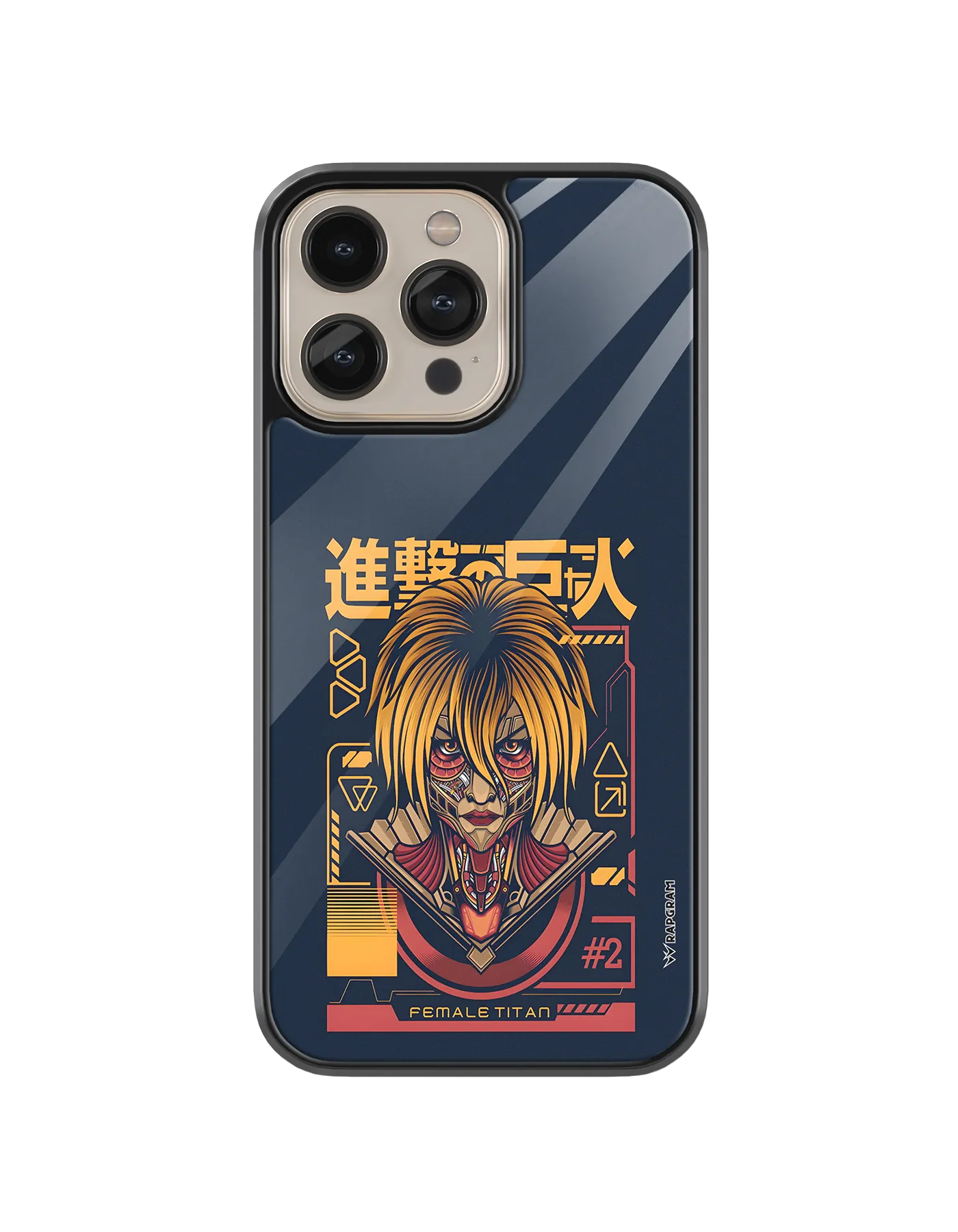 Female Titan Glass Case