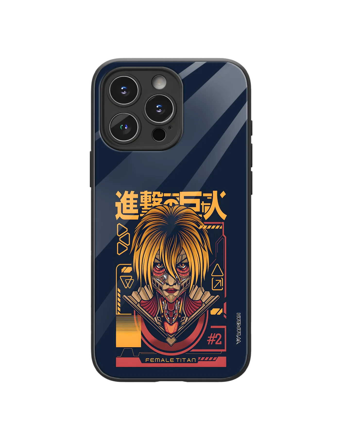 Female Titan Glass Case