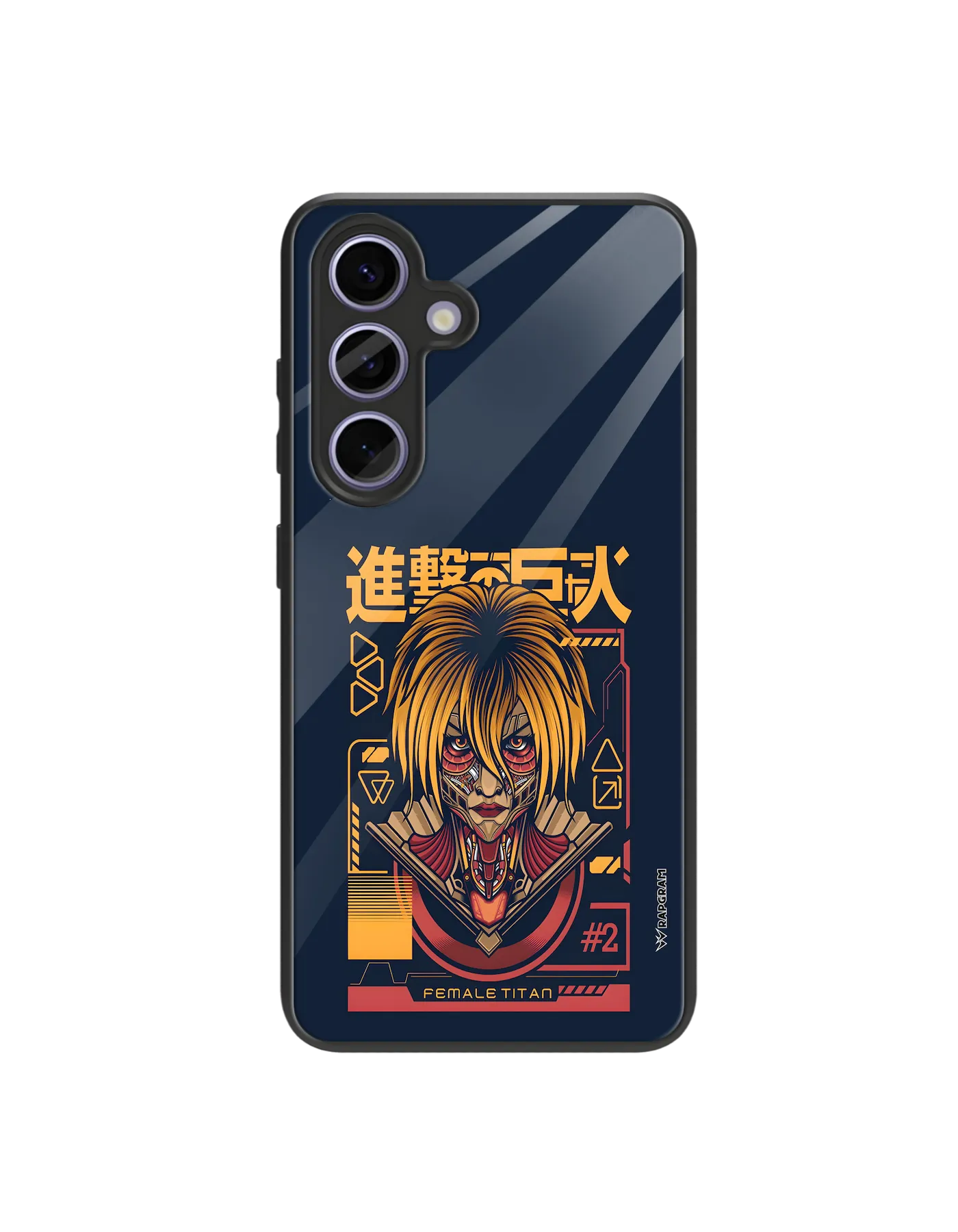 Female Titan Glass Case