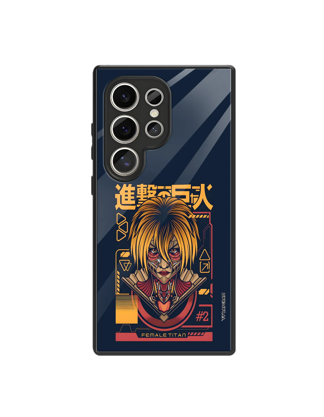 Female Titan Glass Case
