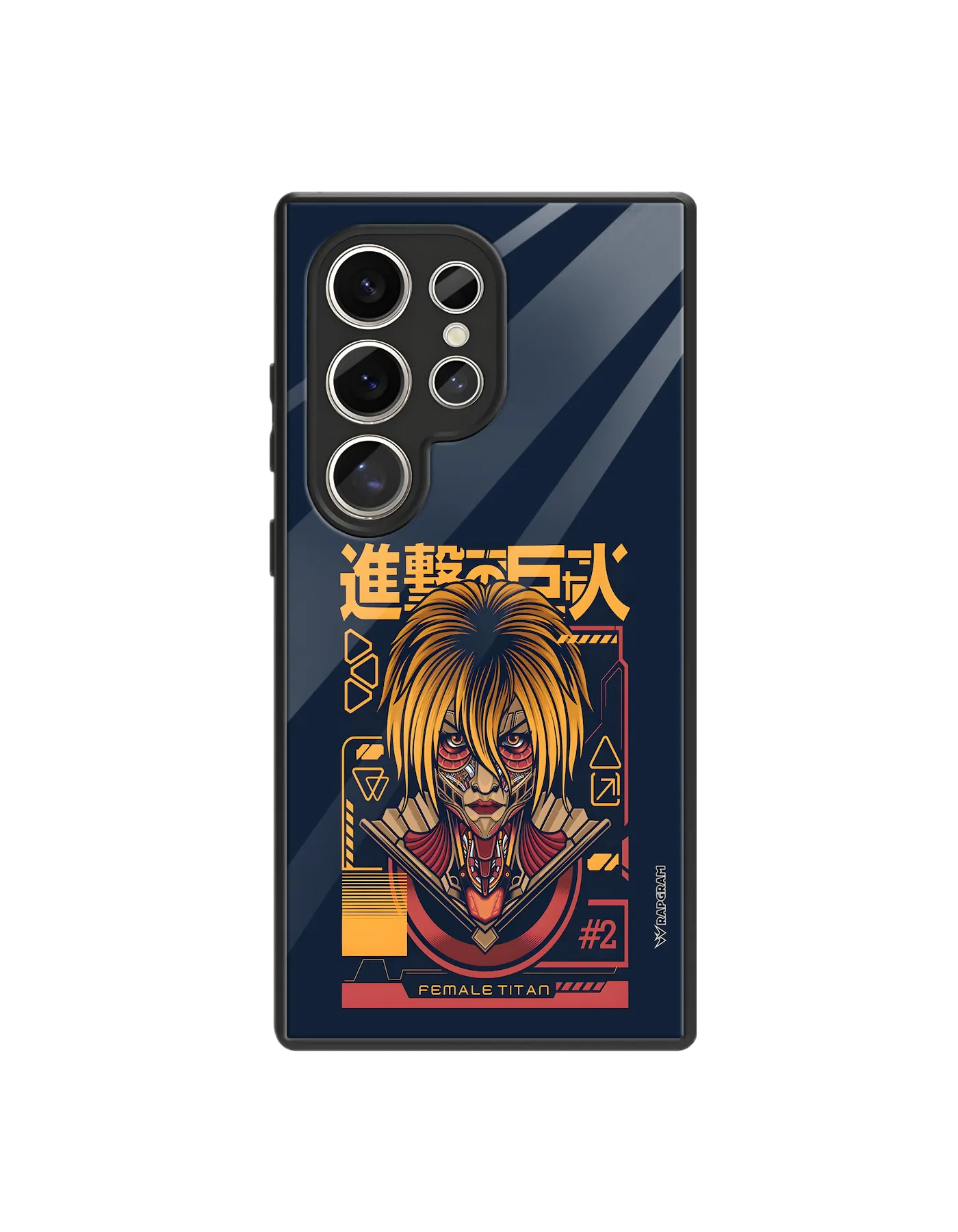 Female Titan Glass Case