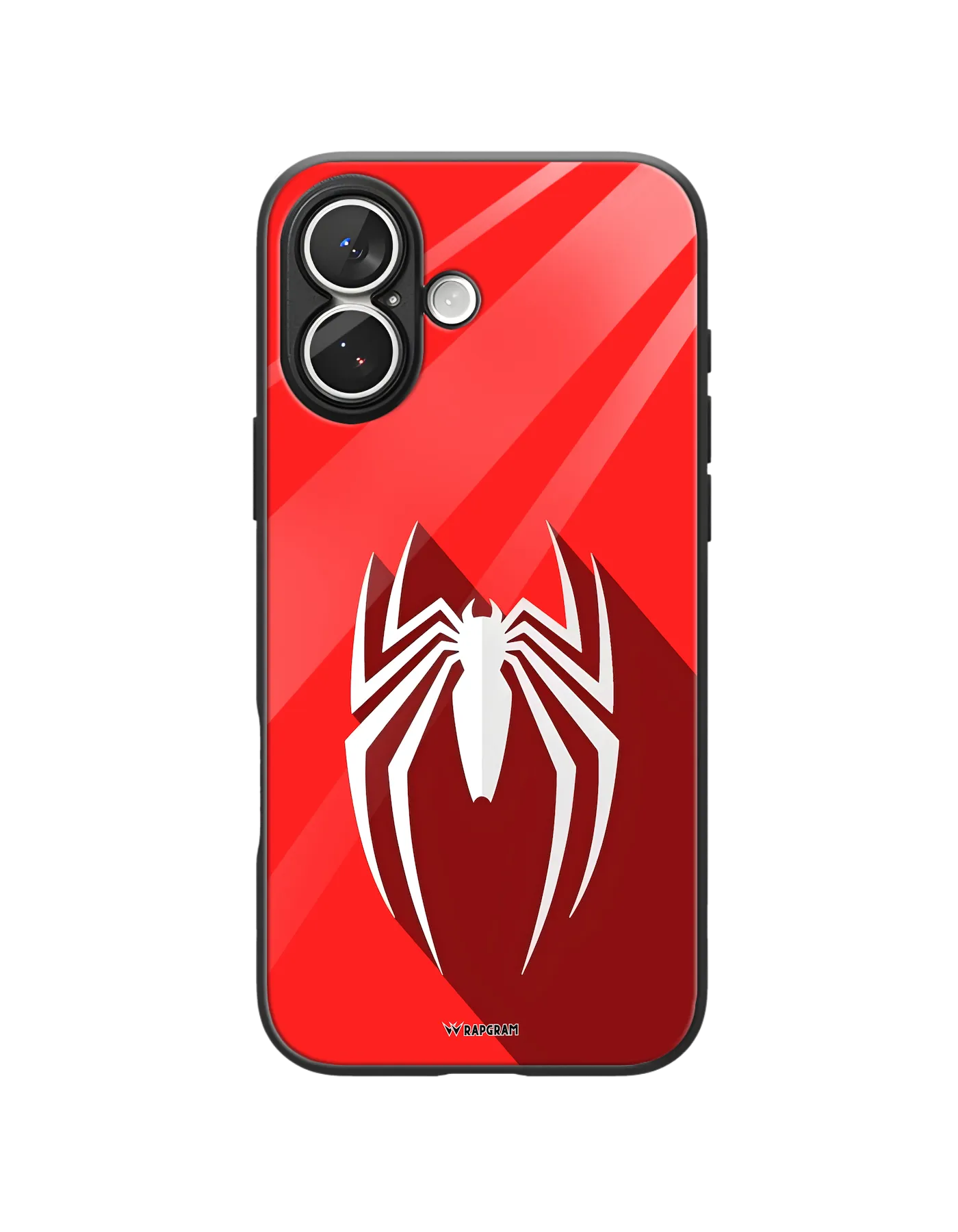 Spider Logo Glass Case