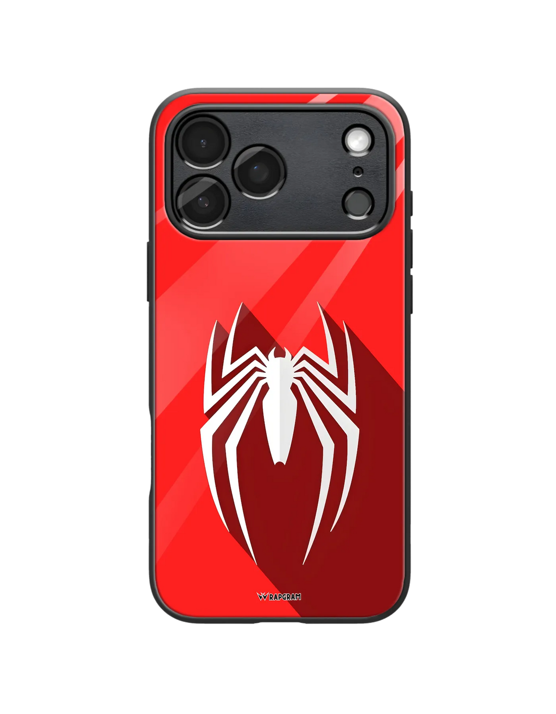Spider Logo Glass Case