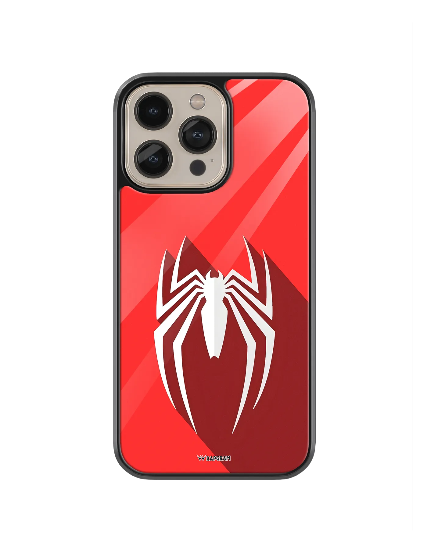 Spider Logo Glass Case