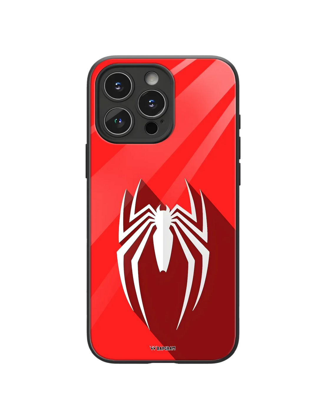 Spider Logo Glass Case