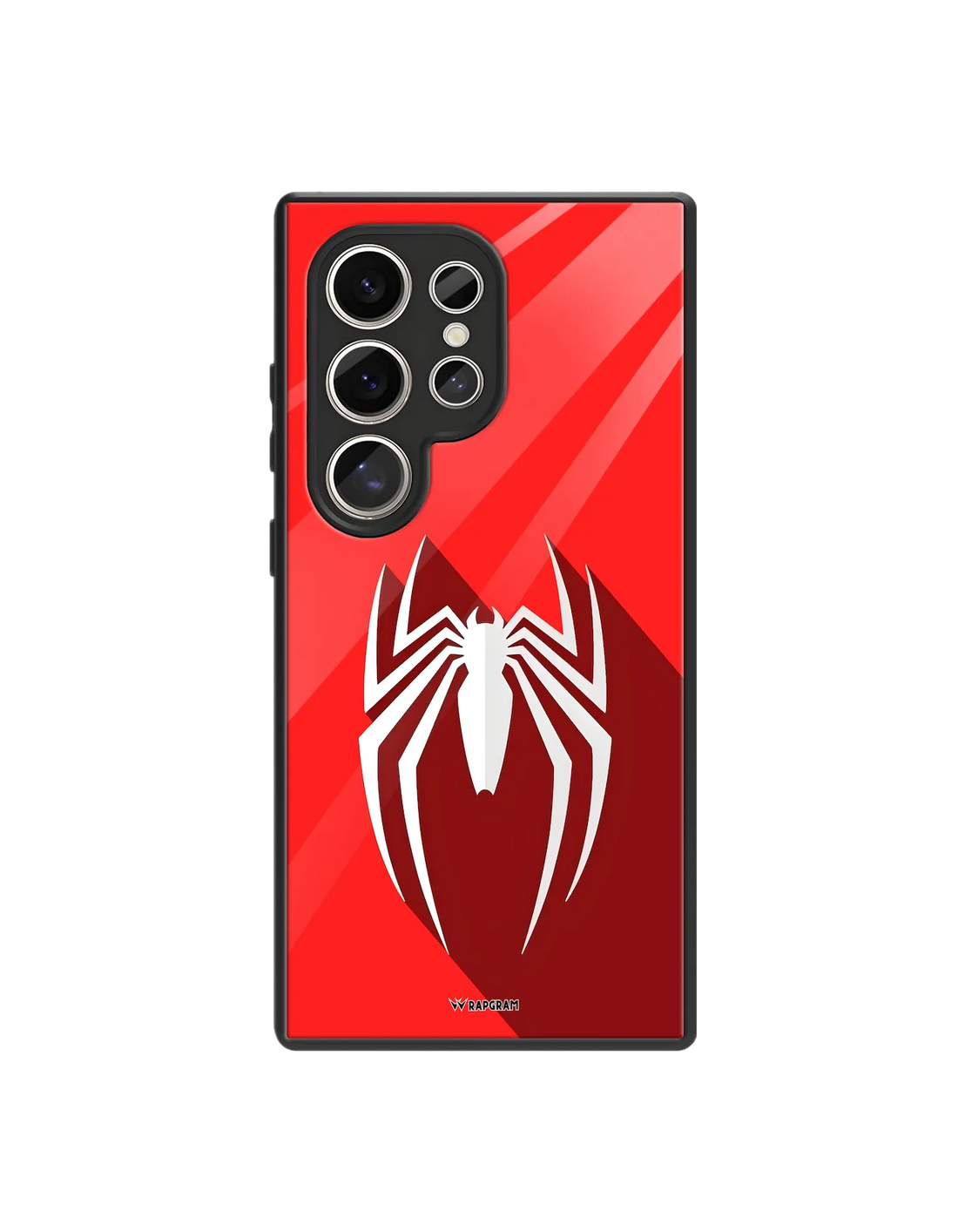 Spider Logo Glass Case