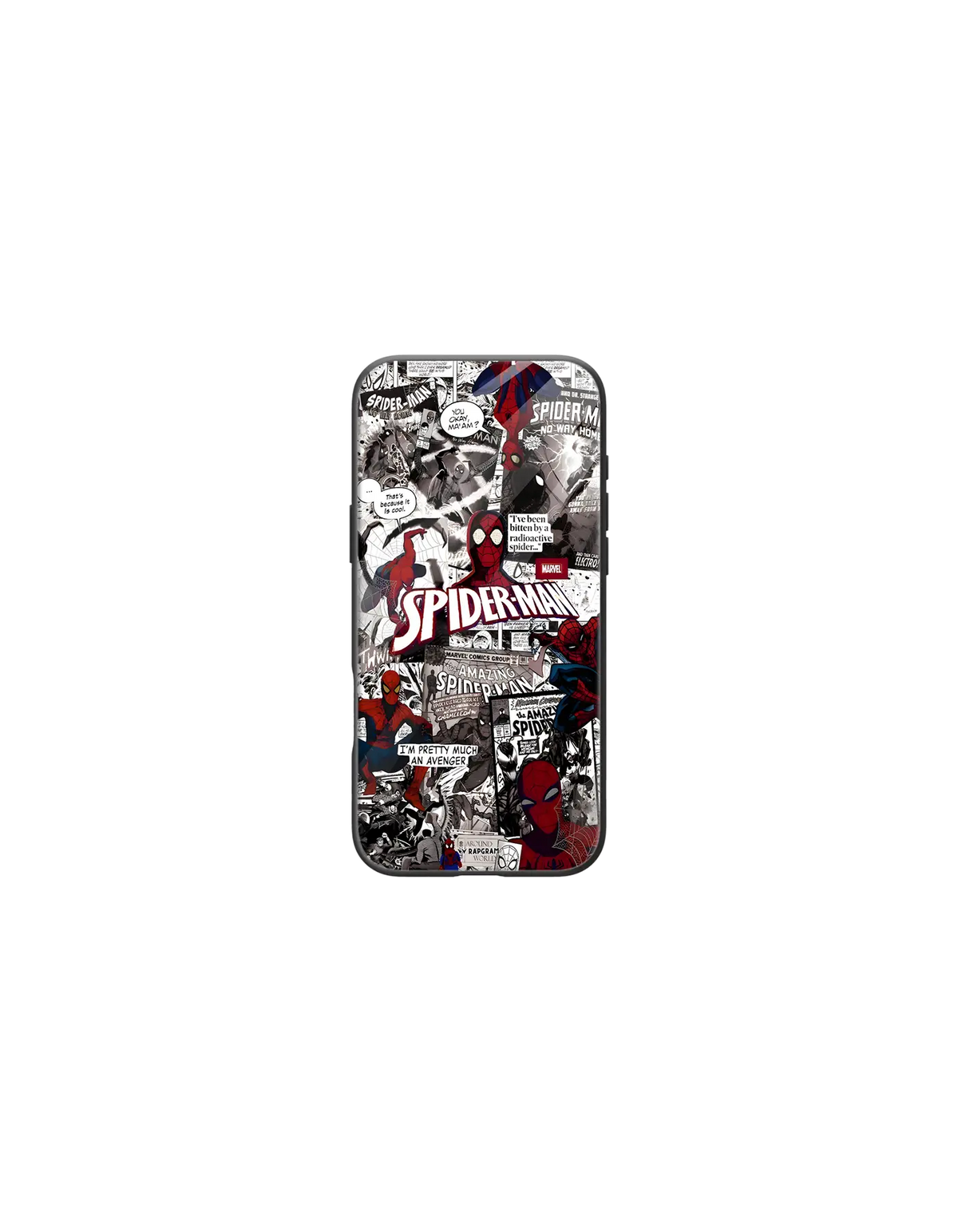 Spider Collage Glass Case - 00