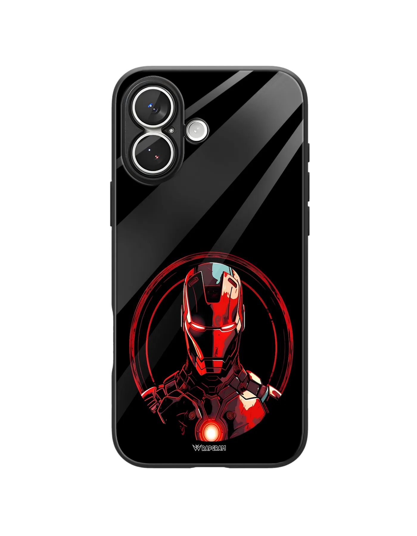 Iron Man Circle Glass Case