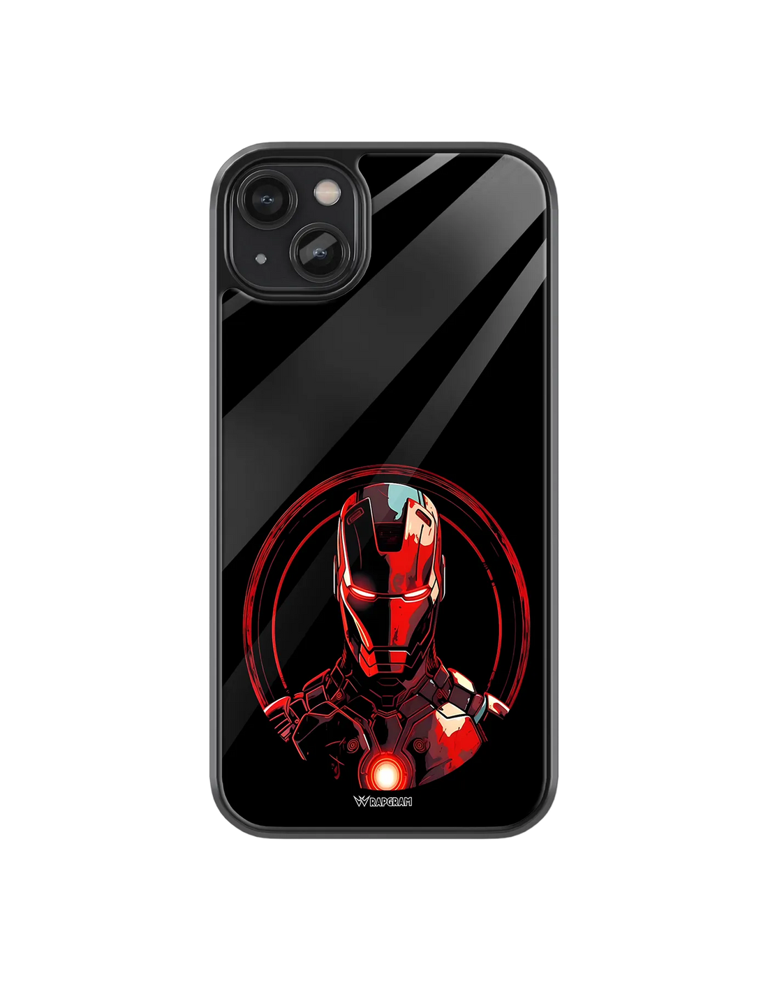 Iron Man Circle Glass Case