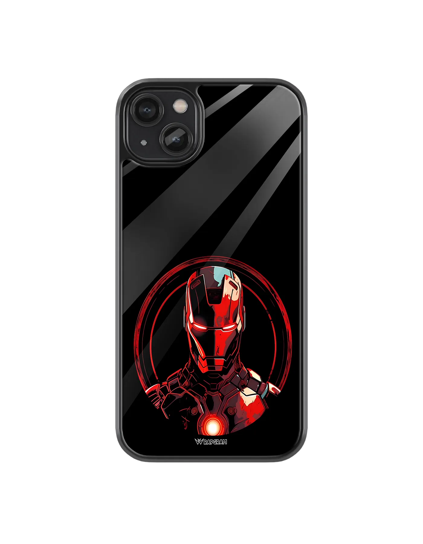 Iron Man Circle Glass Case