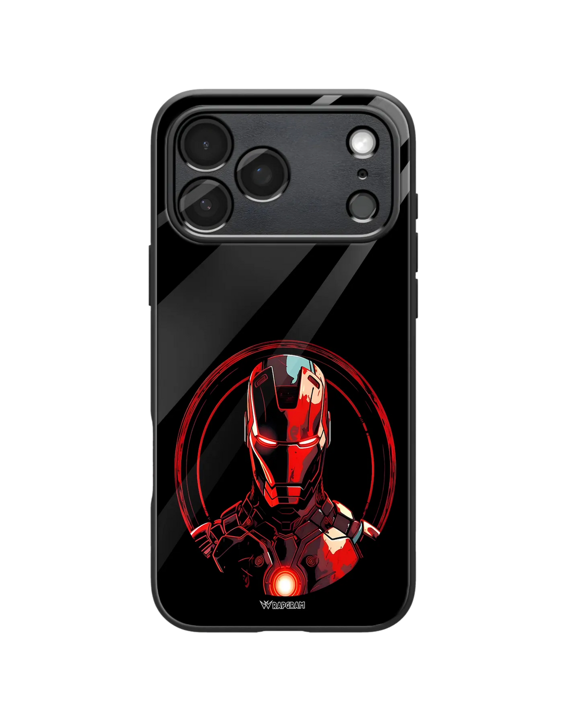 Iron Man Circle Glass Case