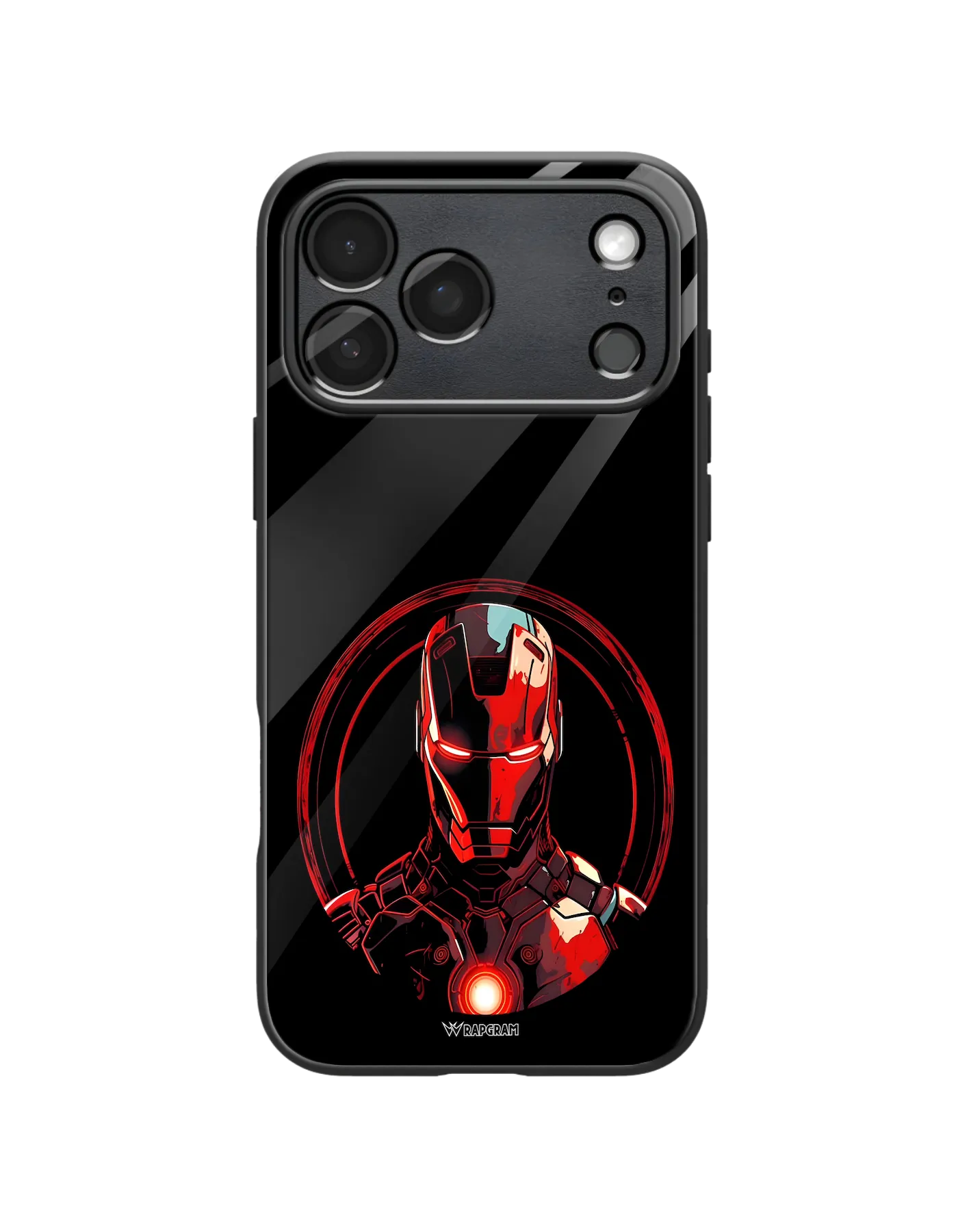 Iron Man Circle Glass Case