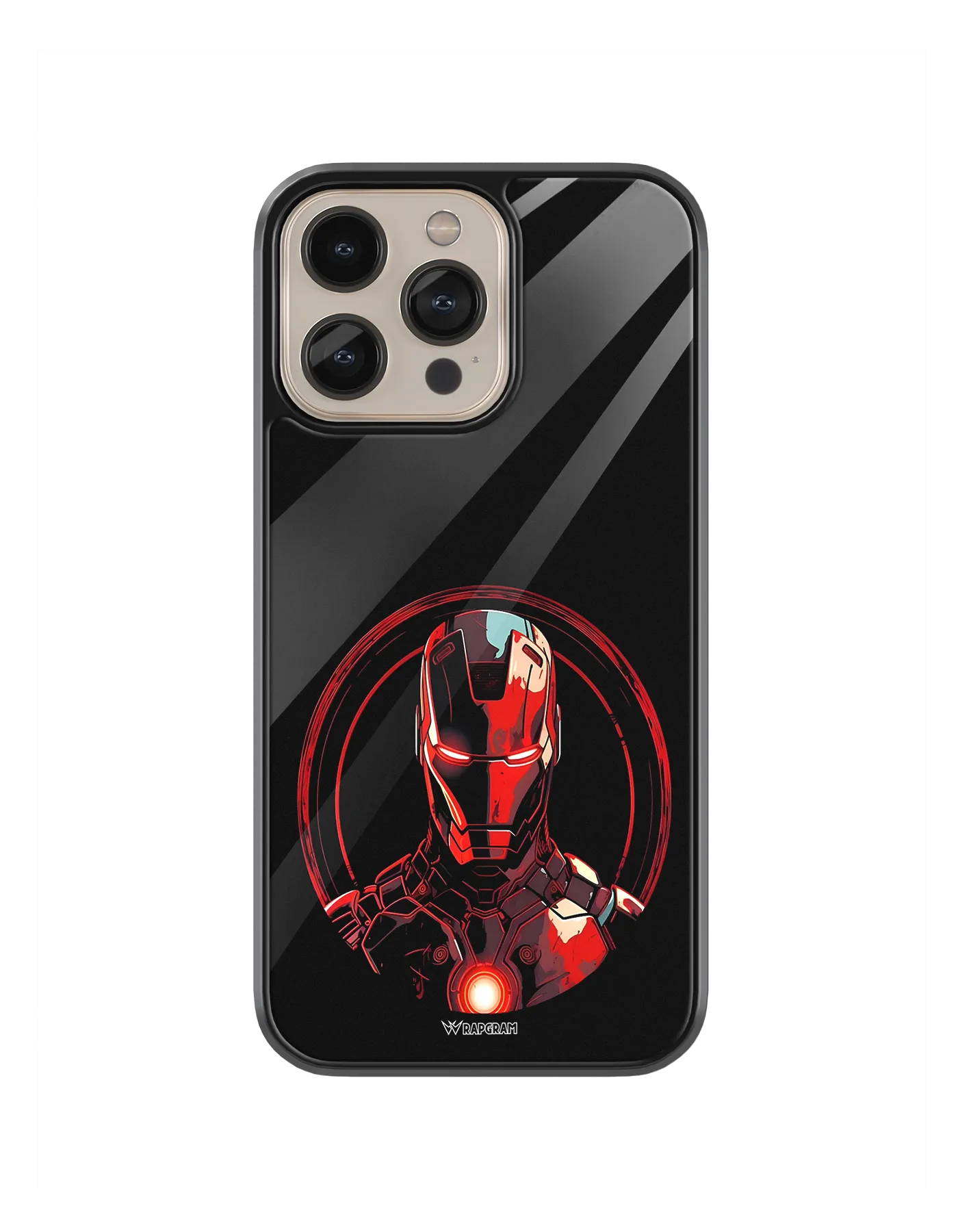 Iron Man Circle Glass Case