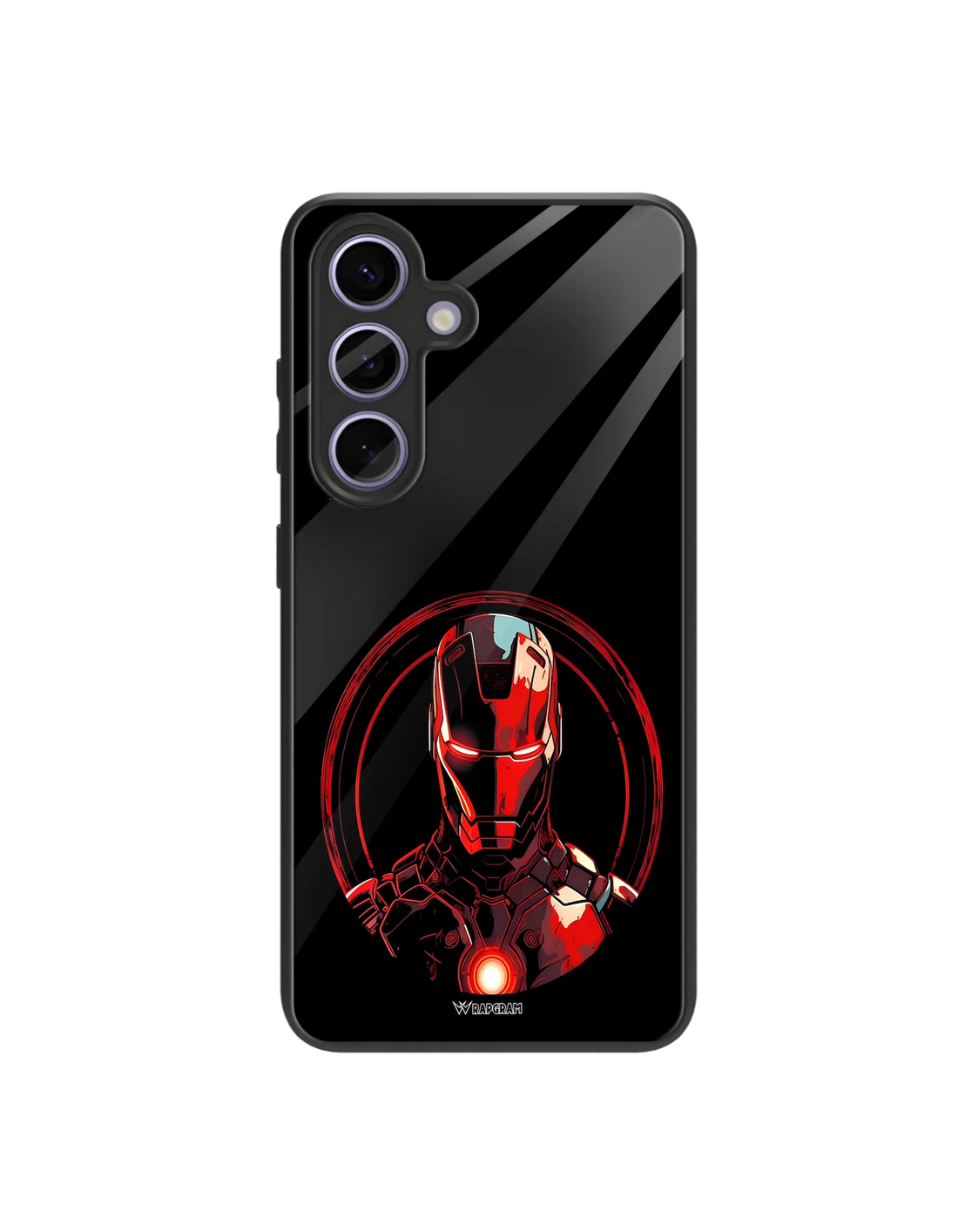Iron Man Circle Glass Case