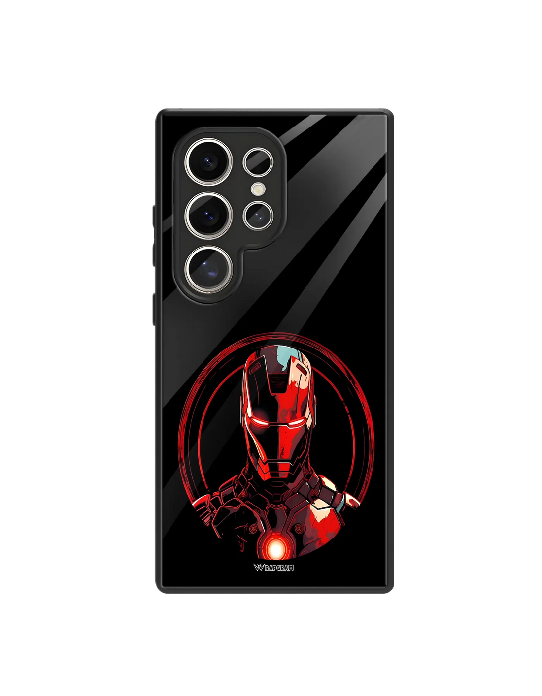 Iron Man Circle Glass Case