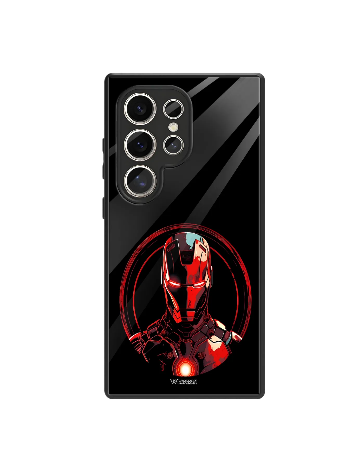 Iron Man Circle Glass Case