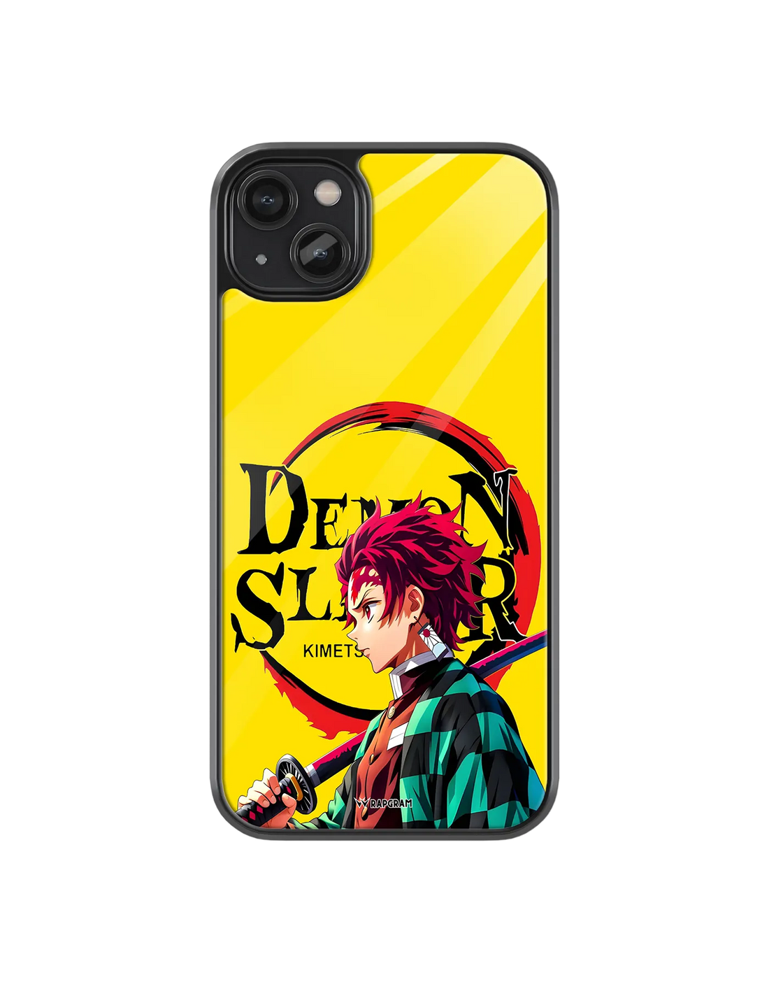 Tanjiro Yellow Glass Case