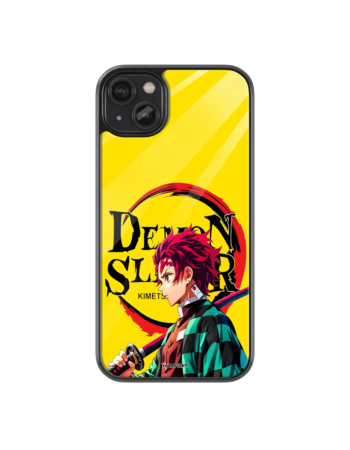 Tanjiro Yellow Glass Case
