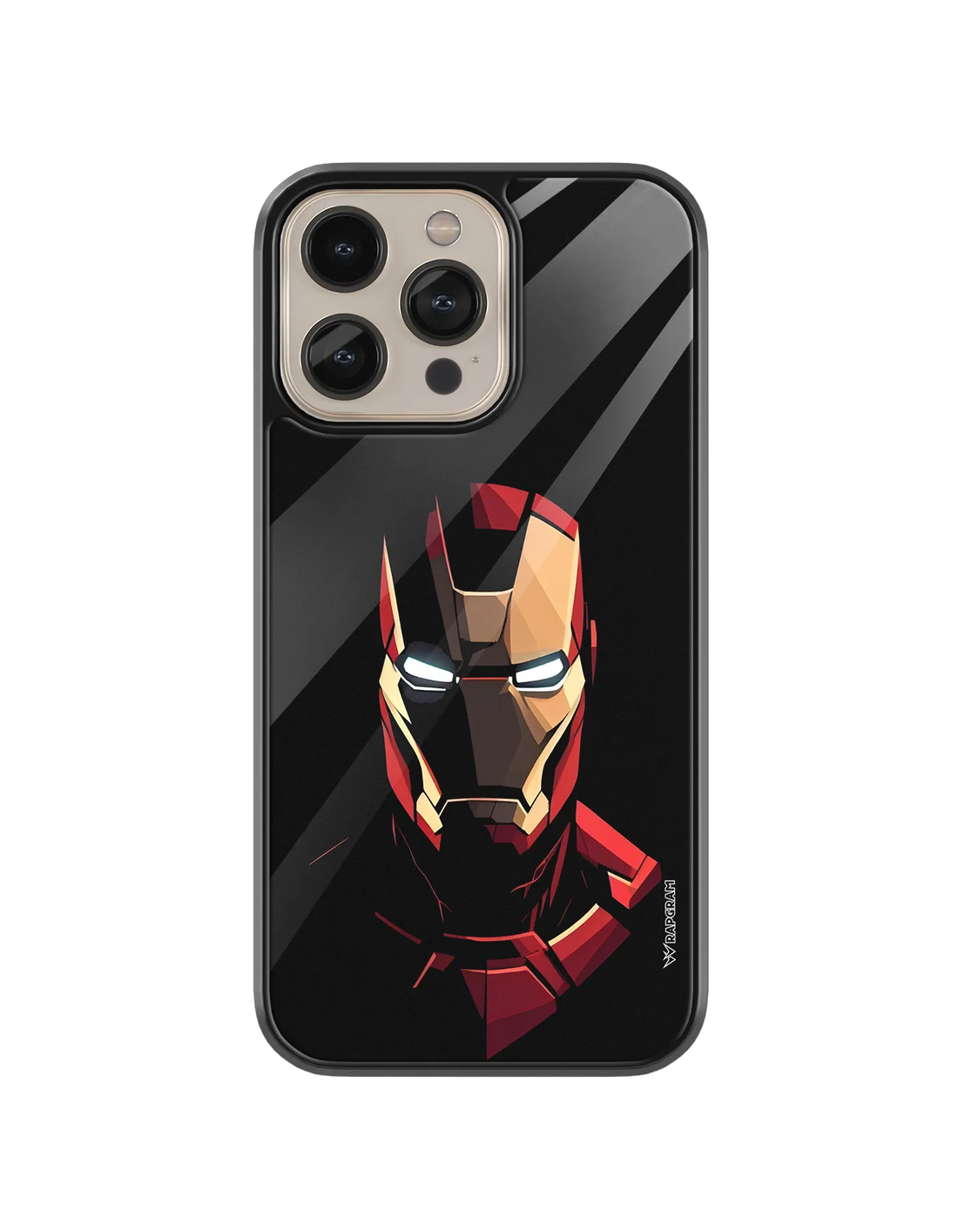 Iron Man Minimal Glass Case