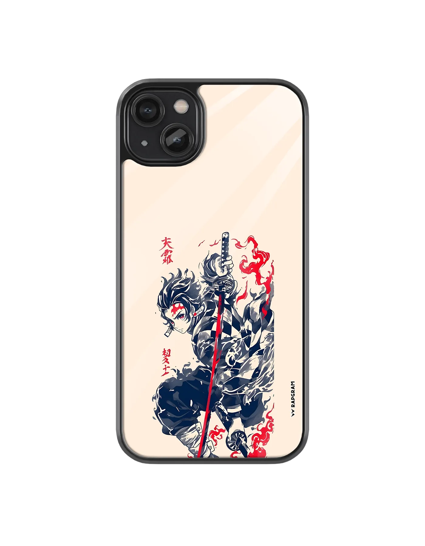 Tanjiro Ink Glass Case