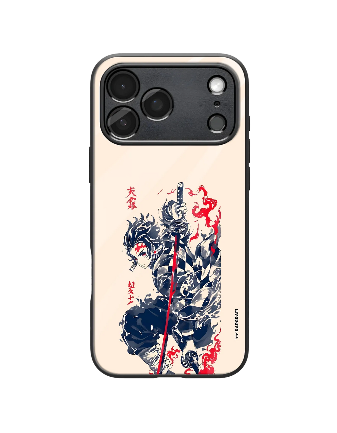 Tanjiro Ink Glass Case
