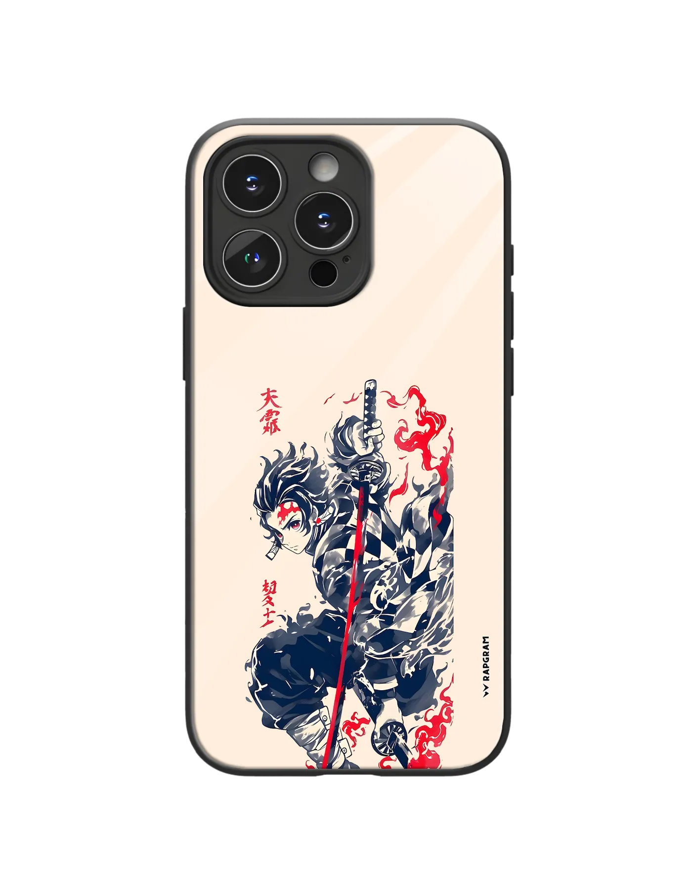 Tanjiro Ink Glass Case