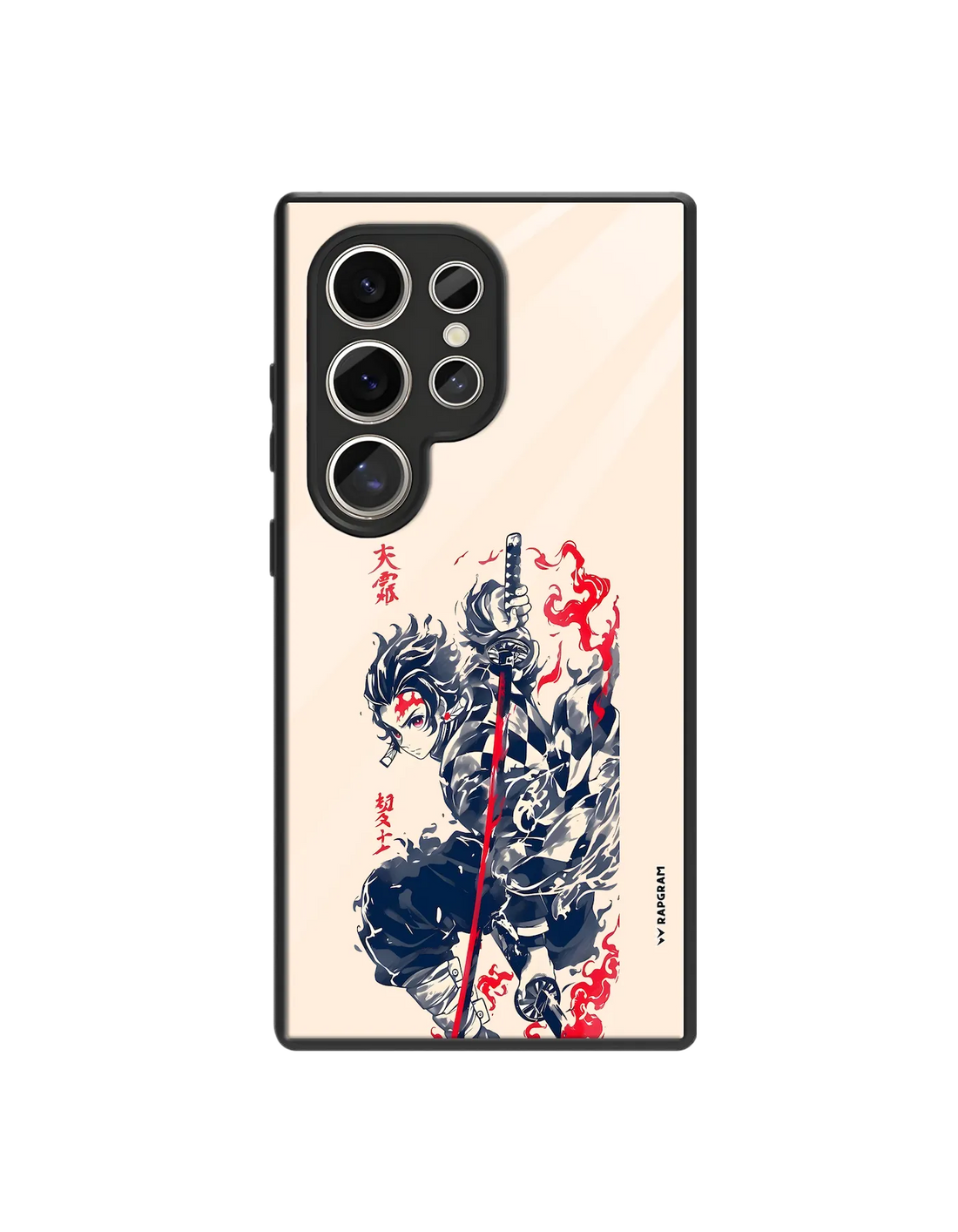 Tanjiro Ink Glass Case