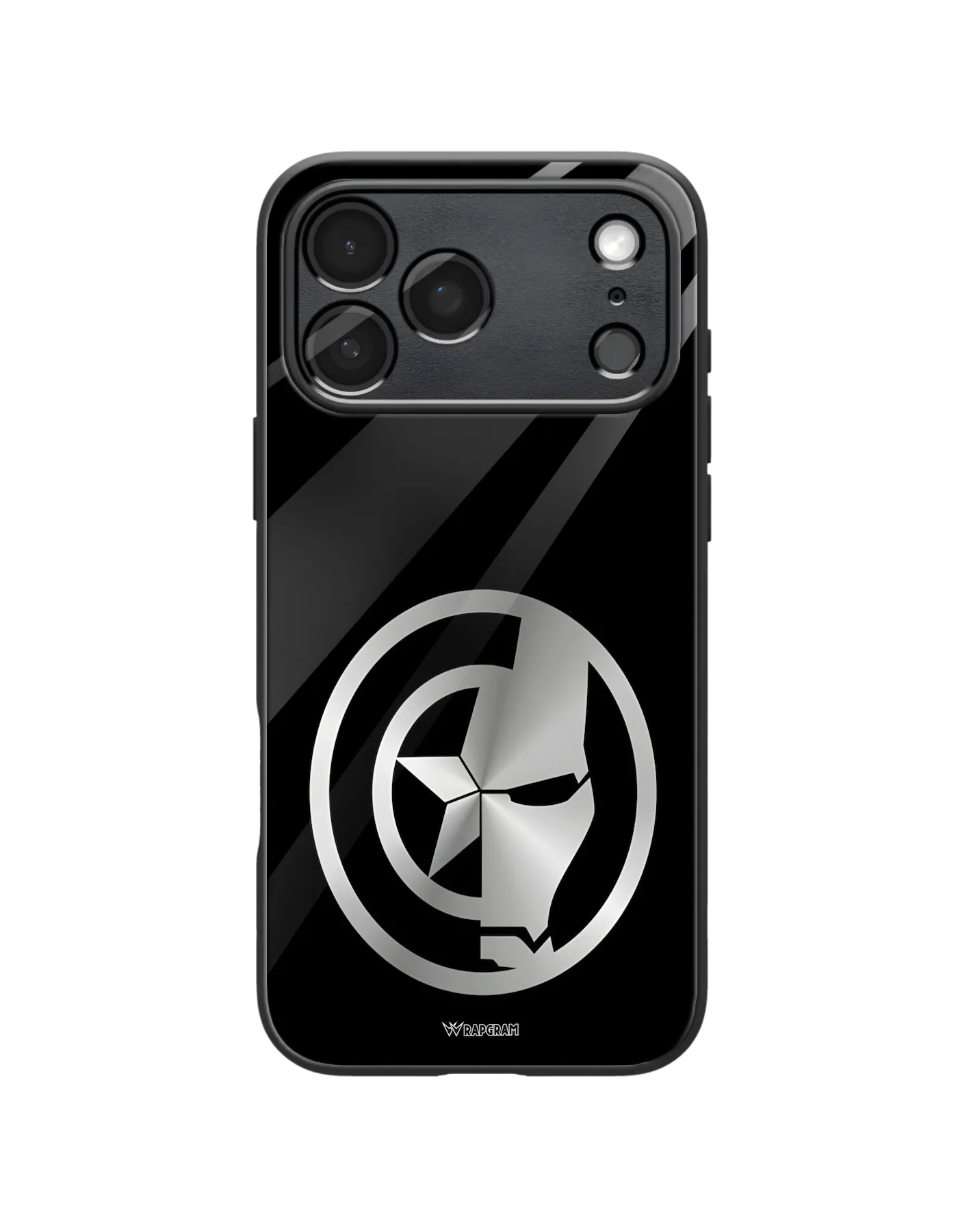 Iron Cap Logo Glass Case