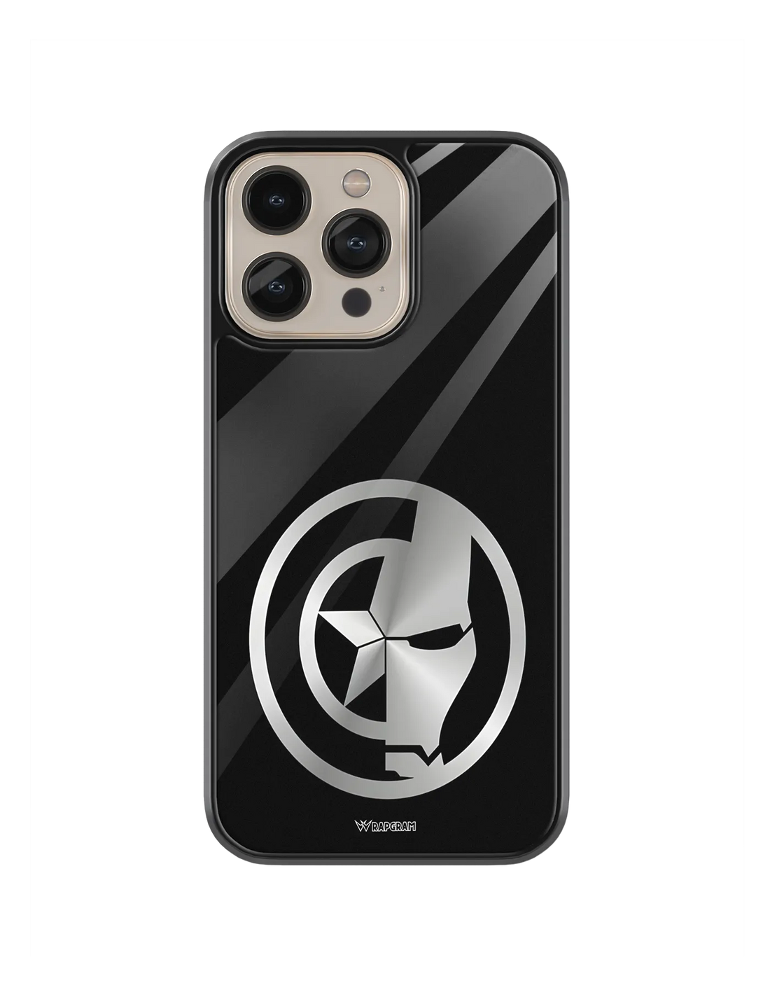 Iron Cap Logo Glass Case