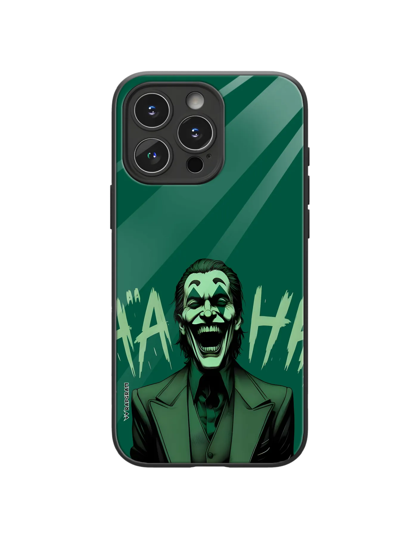 Joker Laughing Glass Case