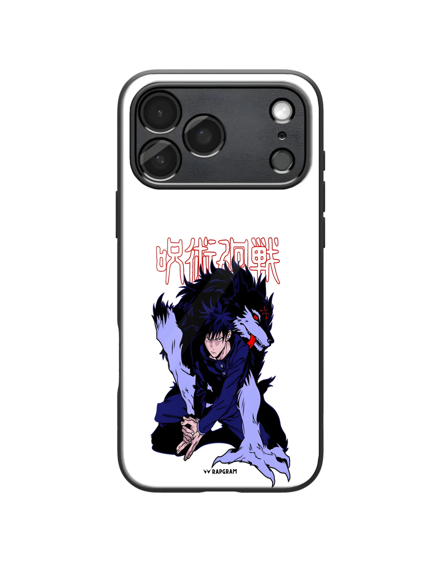 Fushiguro Wolf Glass Case