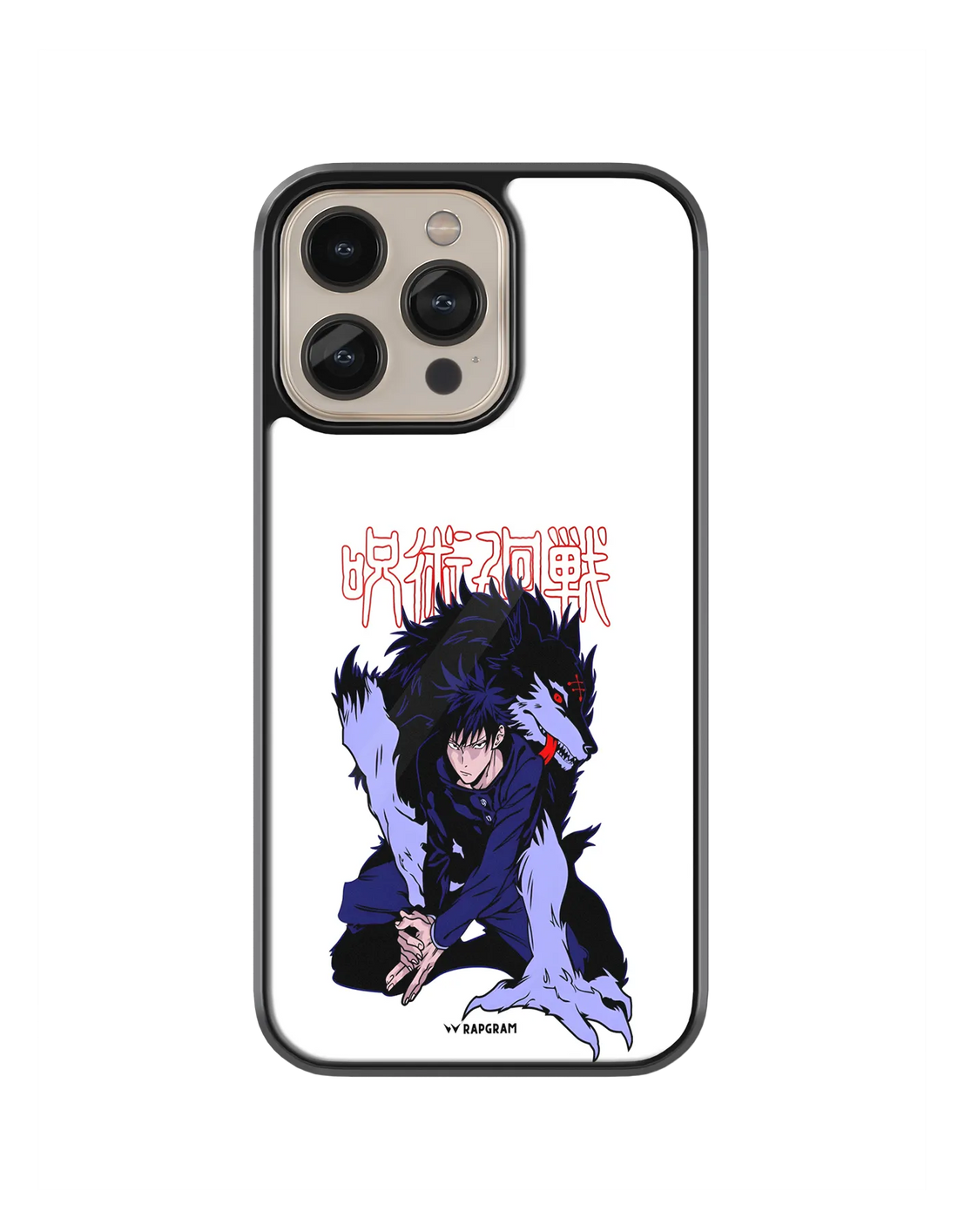 Fushiguro Wolf Glass Case