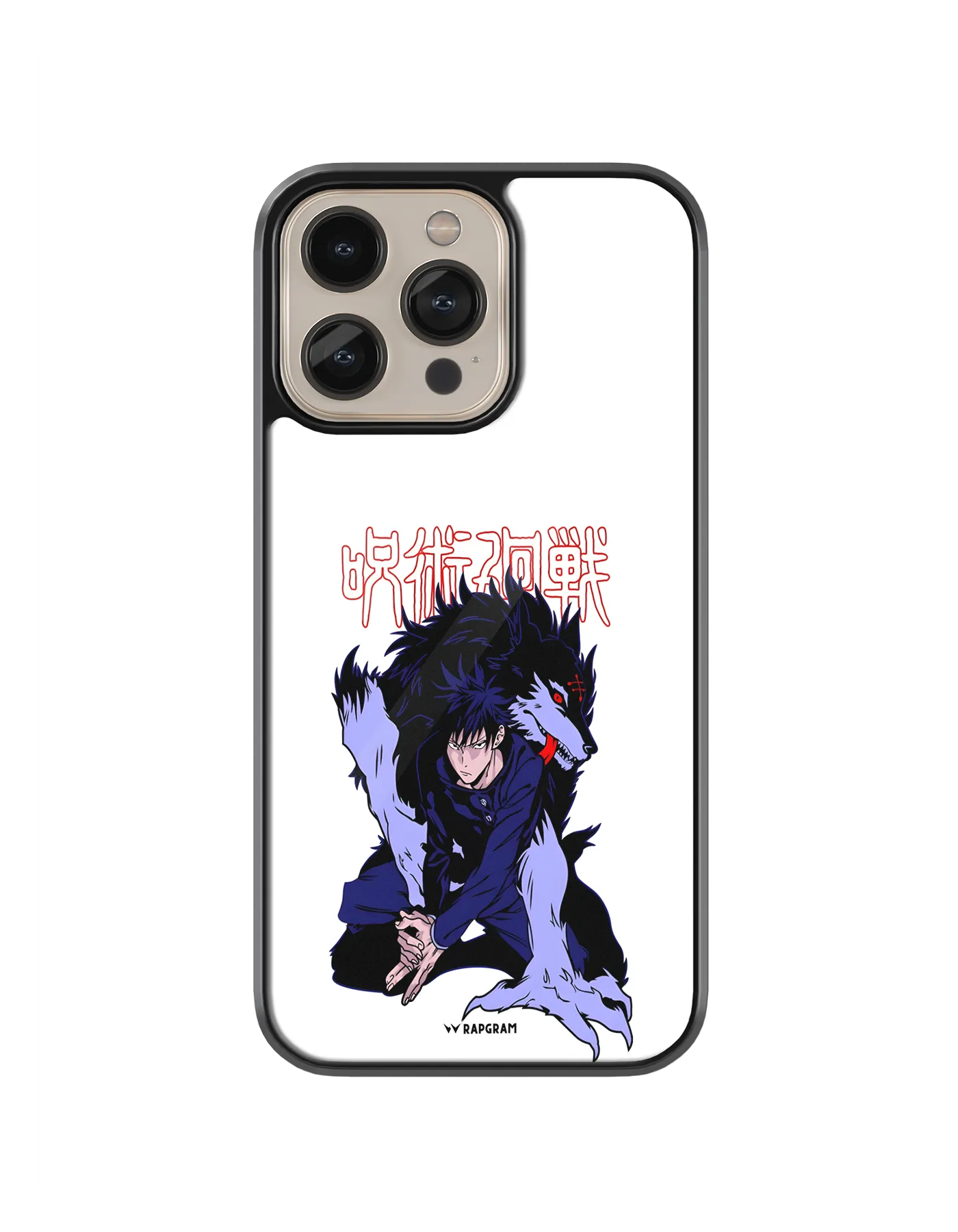 Fushiguro Wolf Glass Case