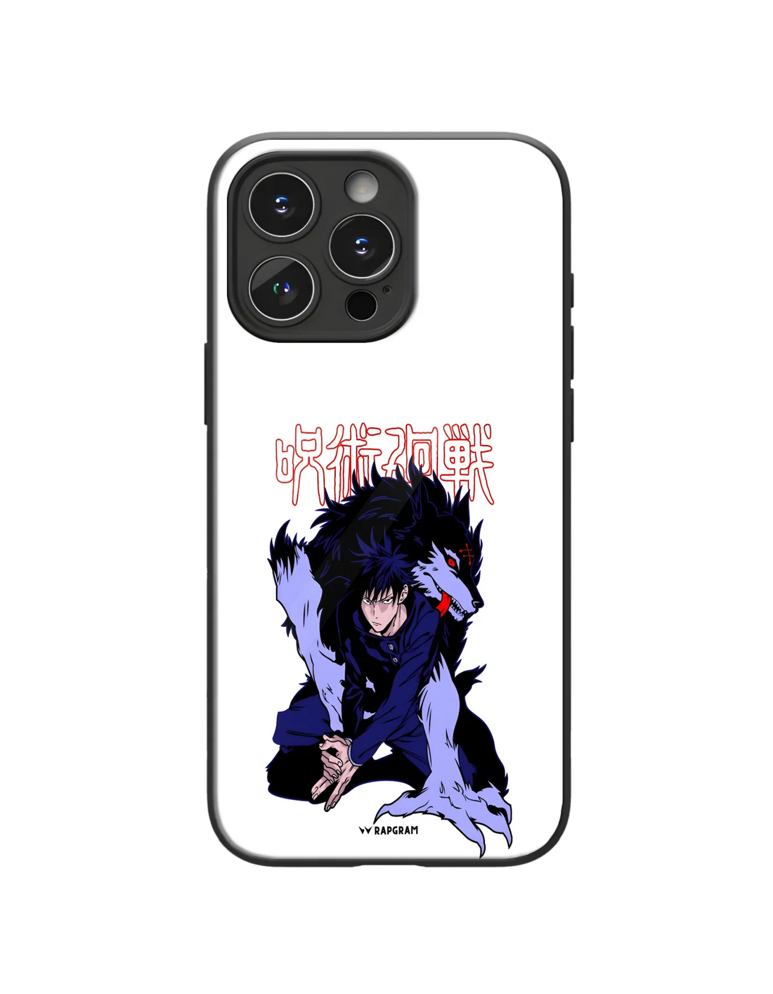 Fushiguro Wolf Glass Case