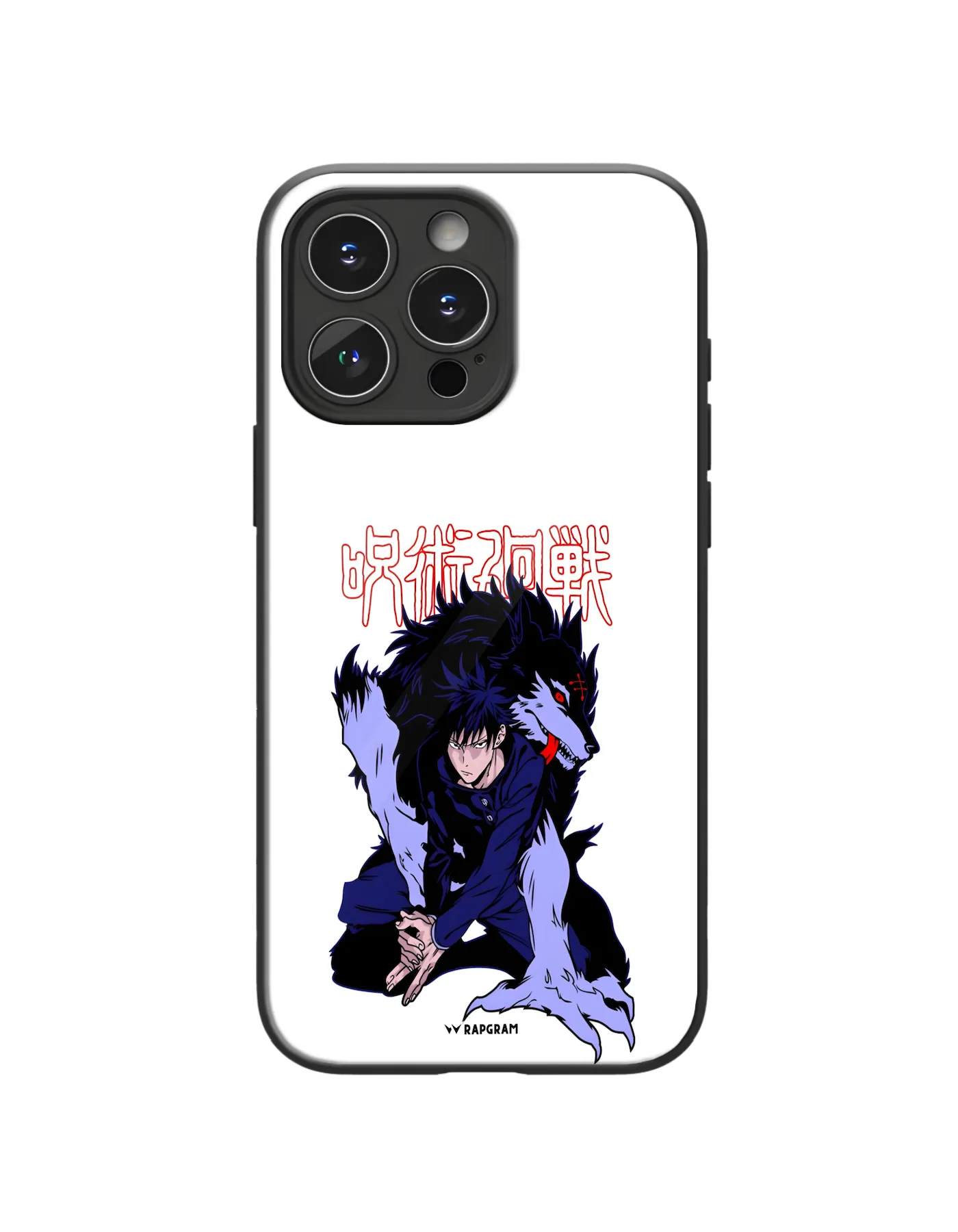 Fushiguro Wolf Glass Case