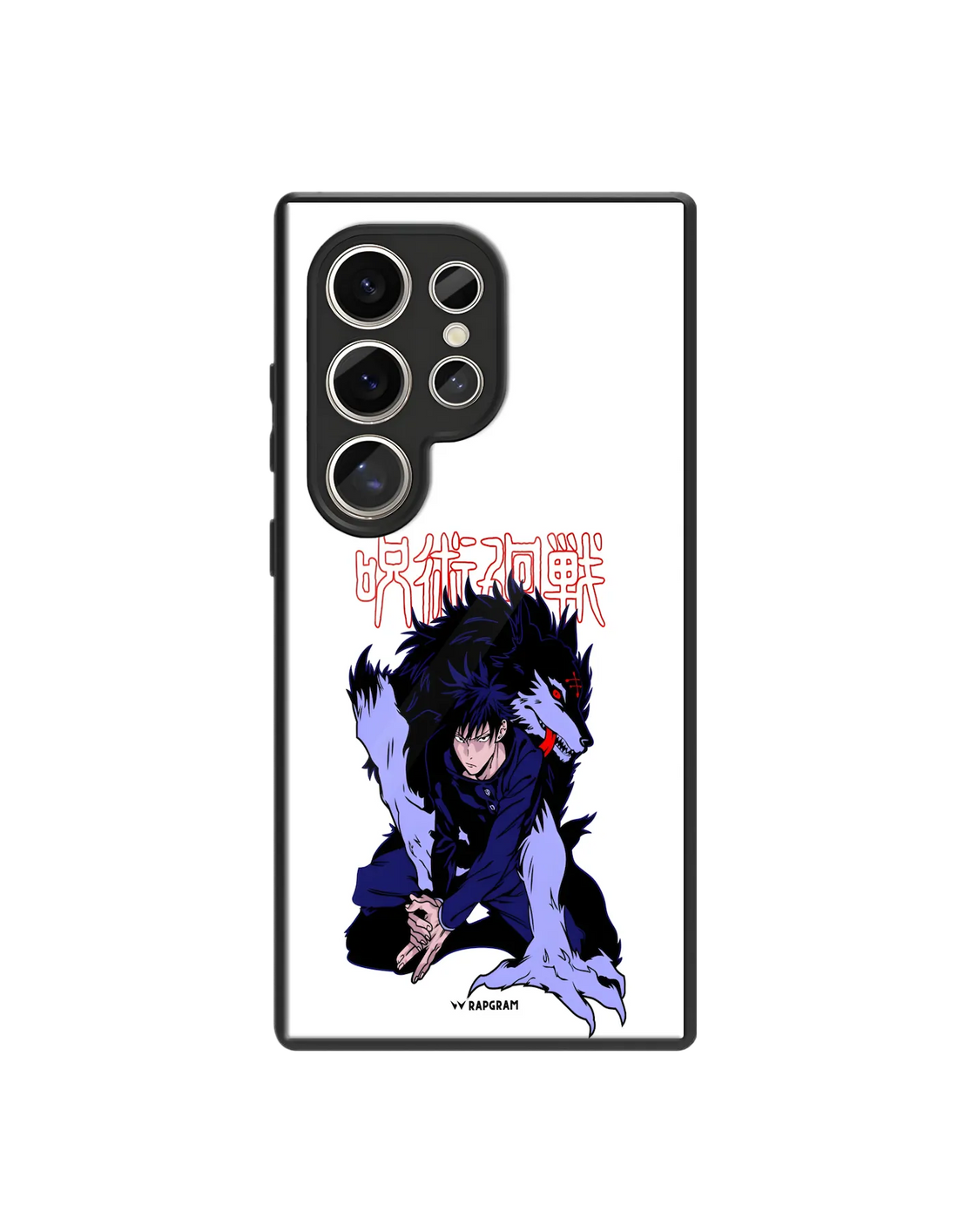 Fushiguro Wolf Glass Case