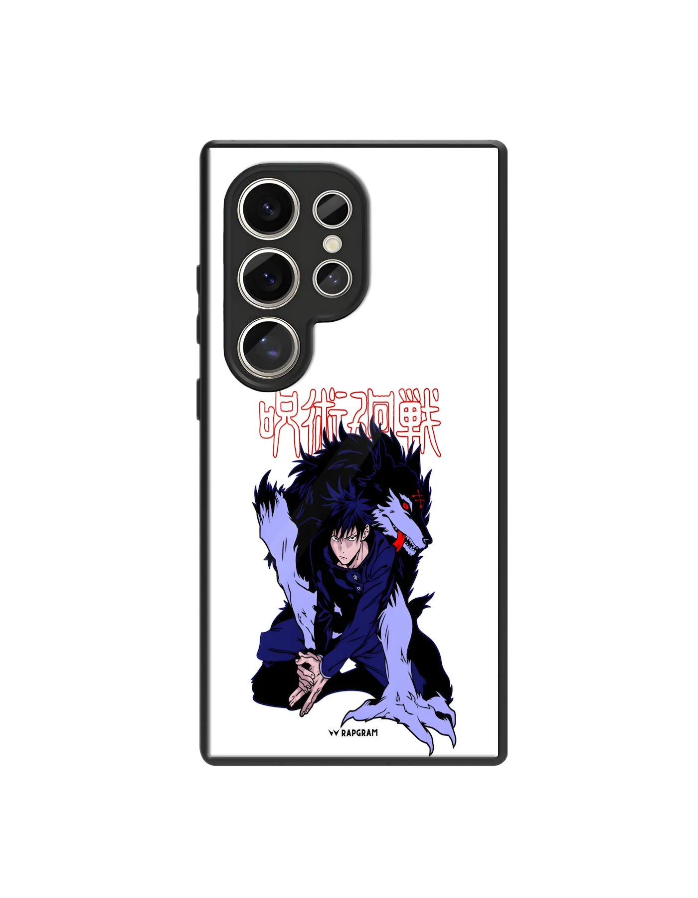 Fushiguro Wolf Glass Case