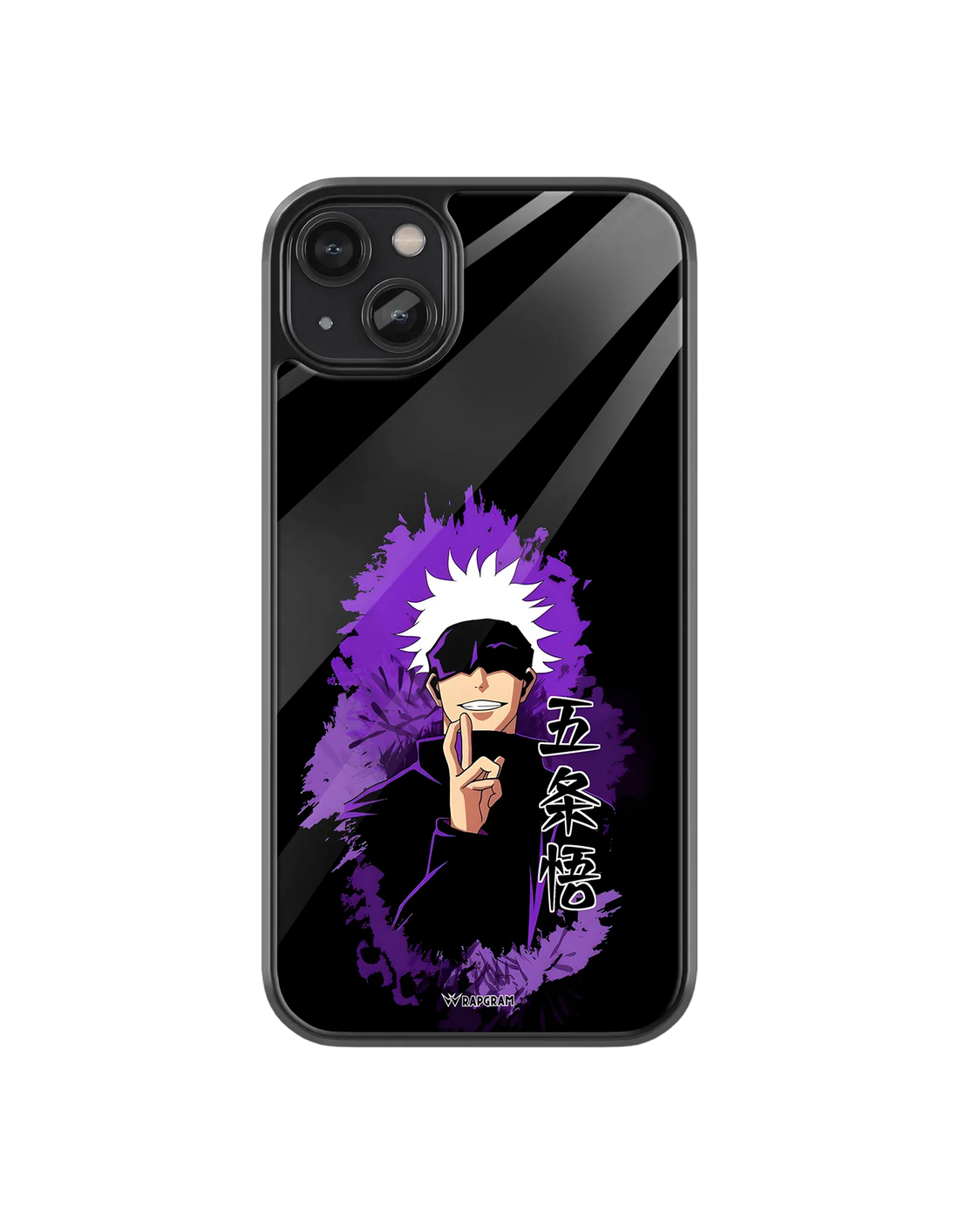 Gojo Purple Glass Case