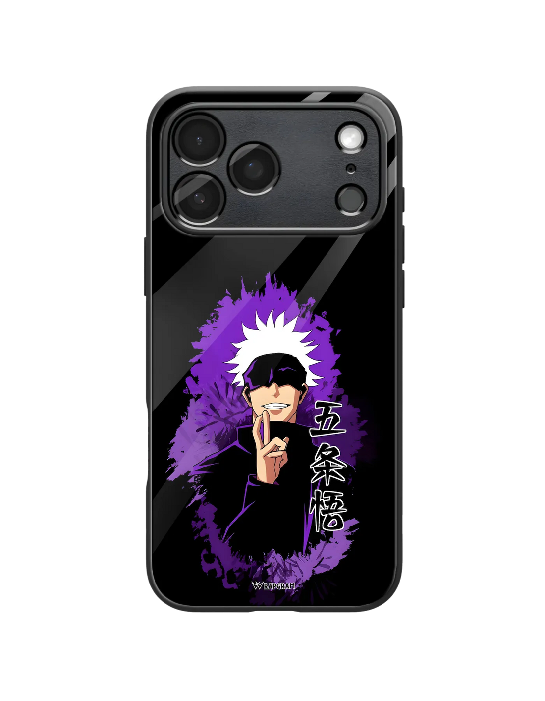 Gojo Purple Glass Case