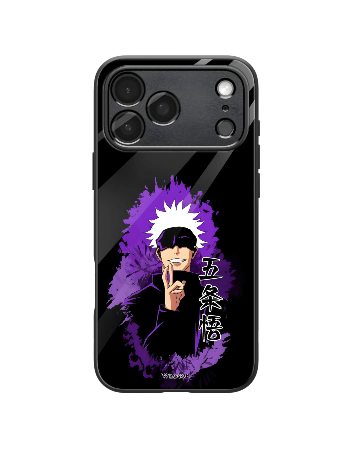 Gojo Purple Glass Case