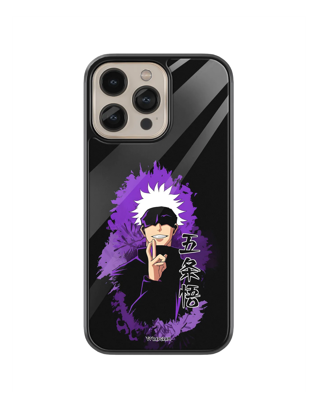 Gojo Purple Glass Case
