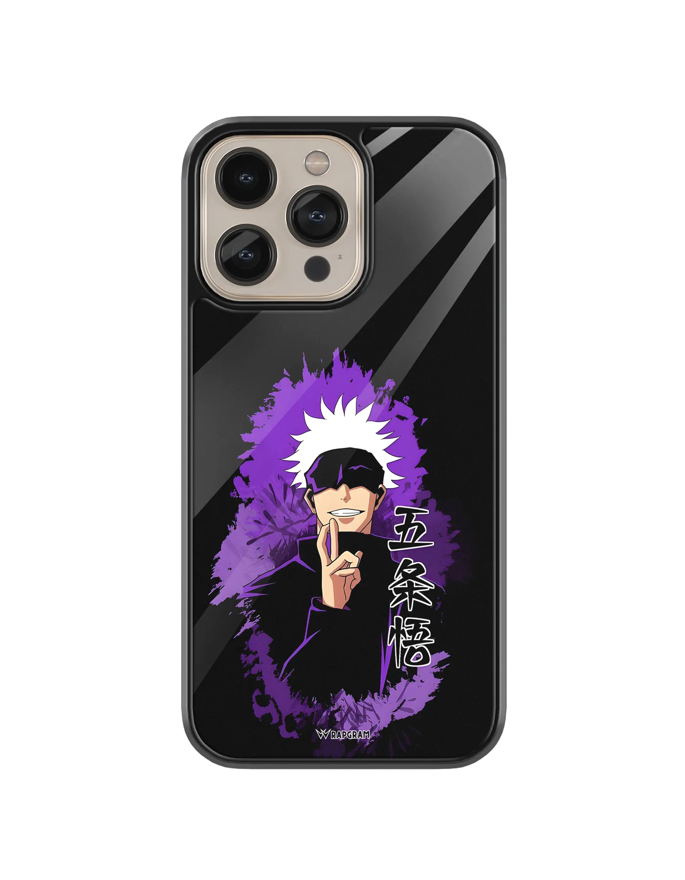 Gojo Purple Glass Case